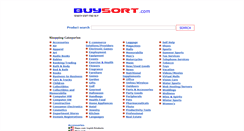 Desktop Screenshot of buysort.com