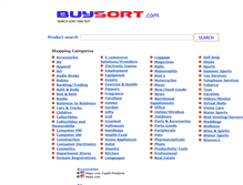 Tablet Screenshot of buysort.com